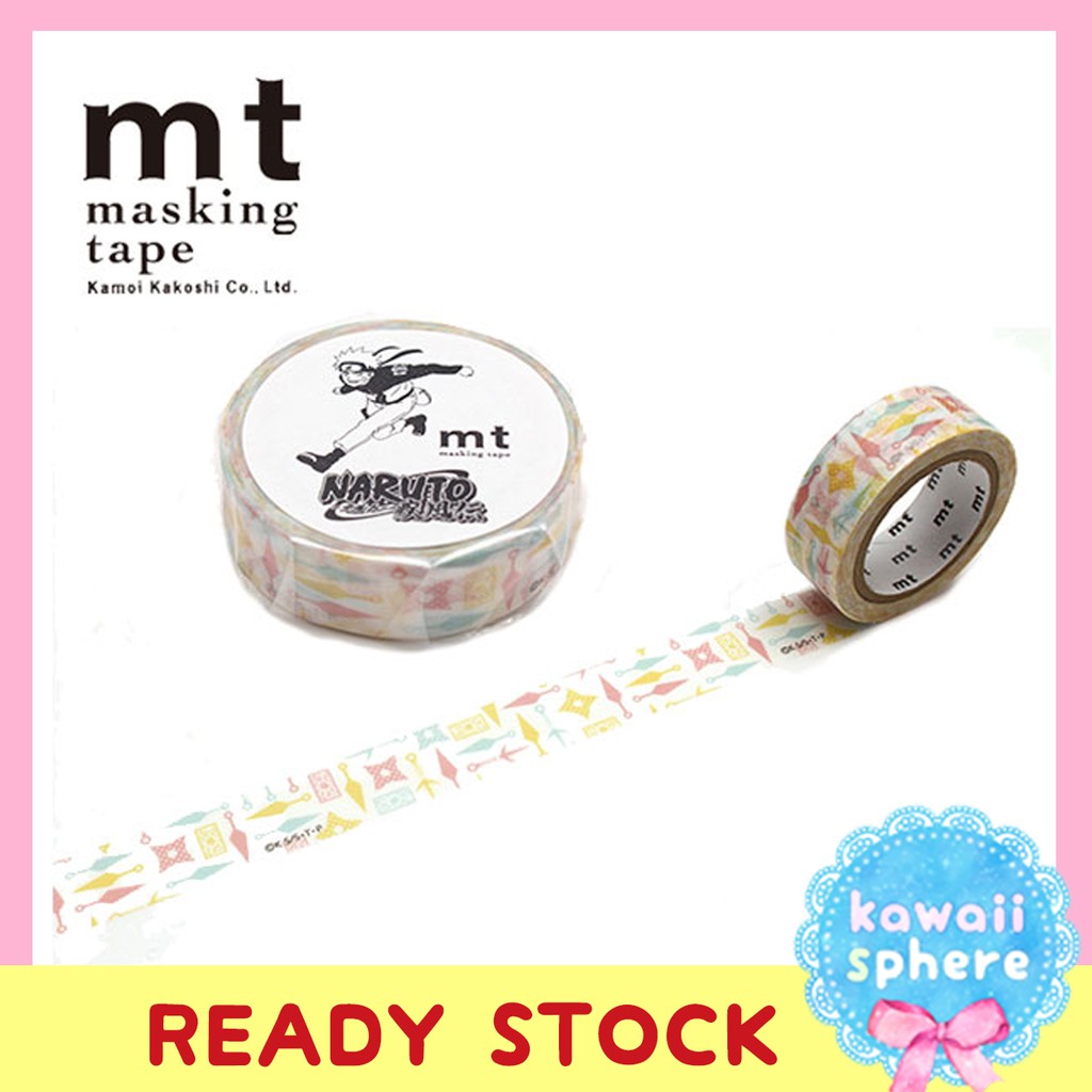 

MT Naruto Series ｜Masking Tape ｜Washi Tape Ready Stock Japan