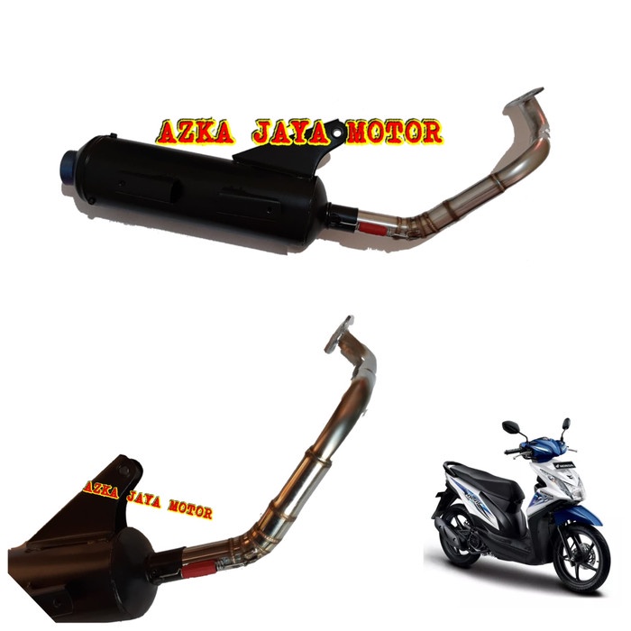 Knalpot Racing Bobokan Beat Fi/ Knalpot Tsukigi Beat fi/ AZKA MOTOR