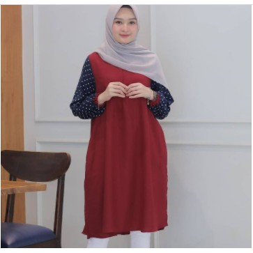 VIOLA TUNIK - Baju wanita l Tunik hits bandung Termurah dan High Quality