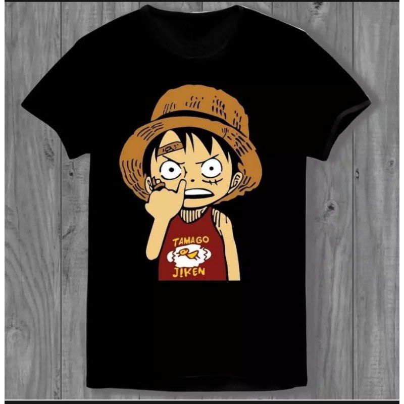 XOS - KAOS DISTRO KARAKTER LUFFY / SABLON DTF KUALITAS HD / KAOS LENGAN PENDEK TERBARU / KAOS UNISEX / BAJU OBLONG TANPA MERK / BISA COD / RACUN SHOPEE / VOUCHER / WELCOME DROPSHIPPER DAN RESSELER