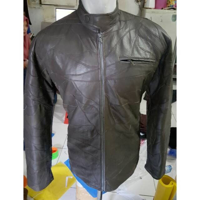 Potong Harga Jaket Kulit Asli Domba Garut Terbaik Untuk Pria Laku Laki Cowo Cewe wanita Berkualitas