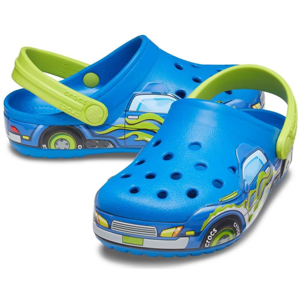 CROCS HOTWHEELS KIDS CROCS ANAK FUN LAB Crocs CARS Crocs Anak Sandal Anak Sepatu Sandal Anak 3D