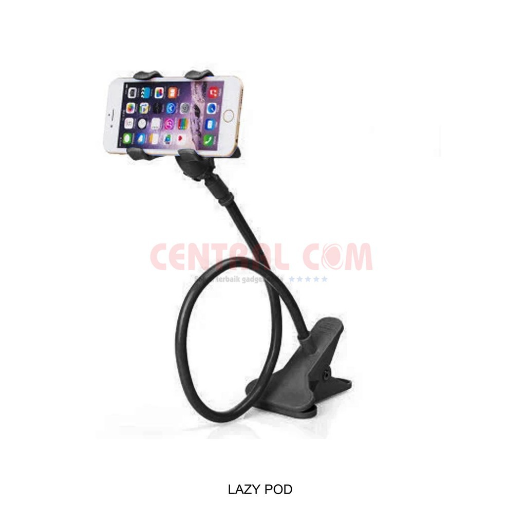 MAKASSAR! Flexible Long Arm Universal Mobile Phone Holder Lazy Pod Bracket -09318