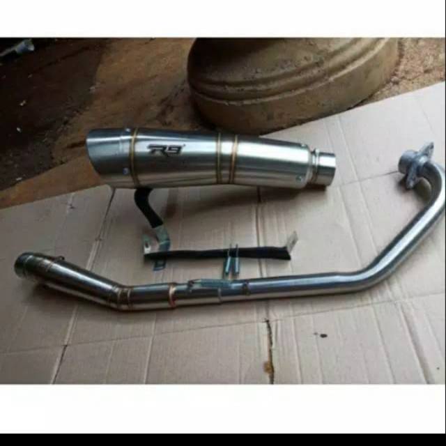 Knalpot r9 untuk motor jupiter mx, mx old, mx new