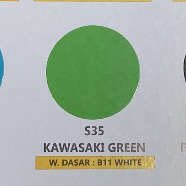 Cat Semprot Sapporo Ultimate 400cc - Kawasaki Green S35