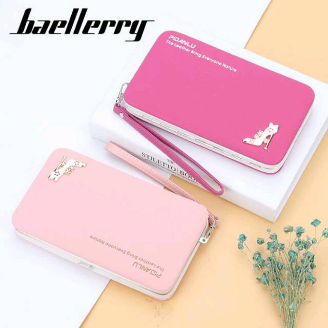 Dompet tangan panjang untuk wanita tas genggam