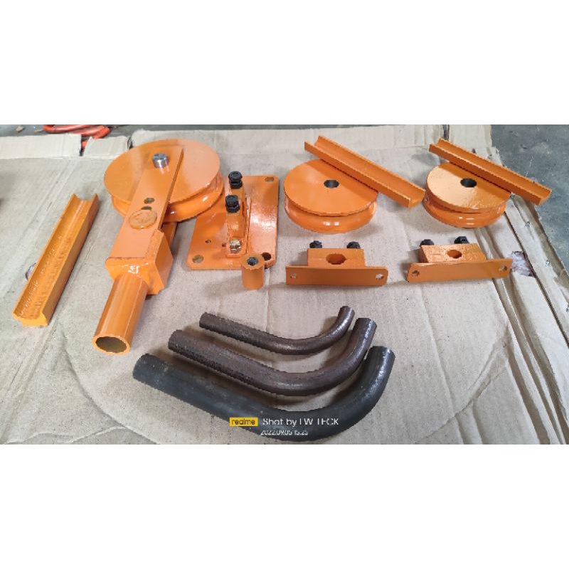 bending pipa roll pipa besi manual 1/2 + 7/8 + 3/4inch