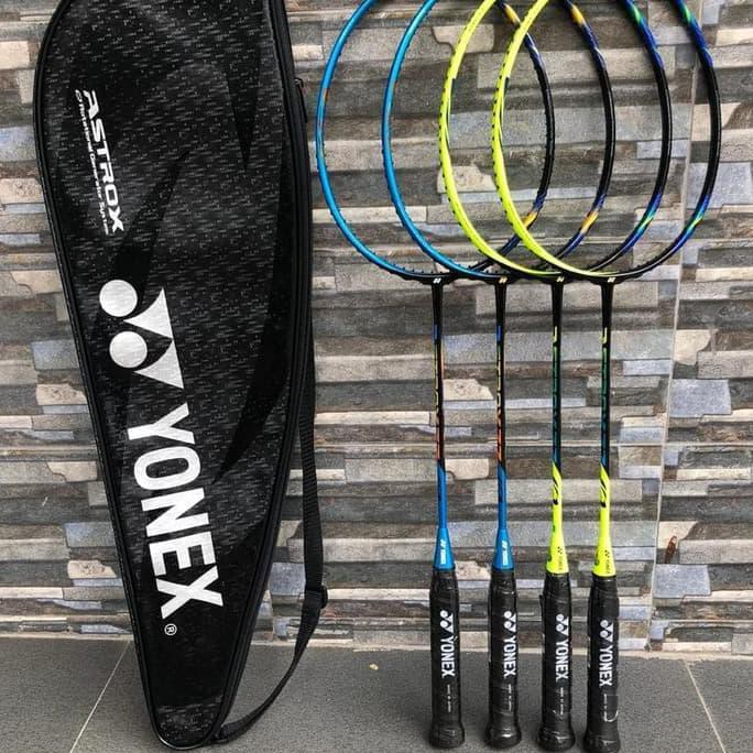 PR00M000 Raket Badminton Yonex Astrox 77 Blue & Yellow Original Sunrise PBSI Murah