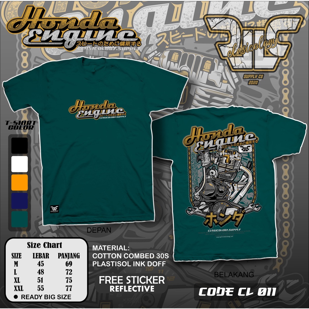 Kaos Cb Gank kaos Engine kaos CLASICOLOGY CL11