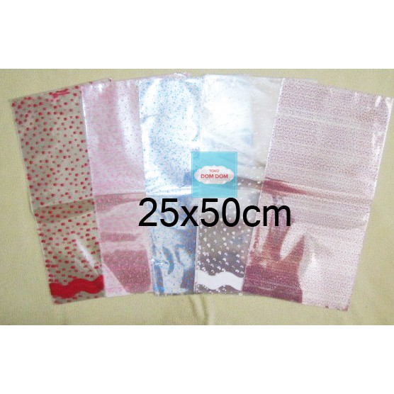 

Plastik Bening 25x50cm utk Bingkisan Souvenir Ultah Anak