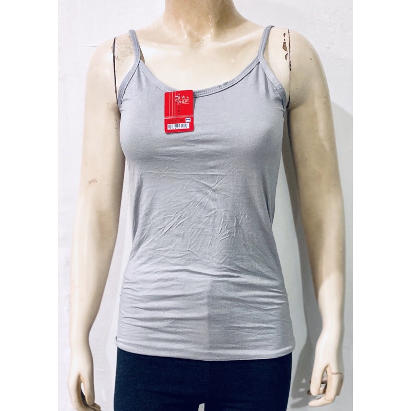 Tanktop / Tengtop | Kaos Dalam Wanita H&amp;F Polos Freesize Bahan Katun Rayon