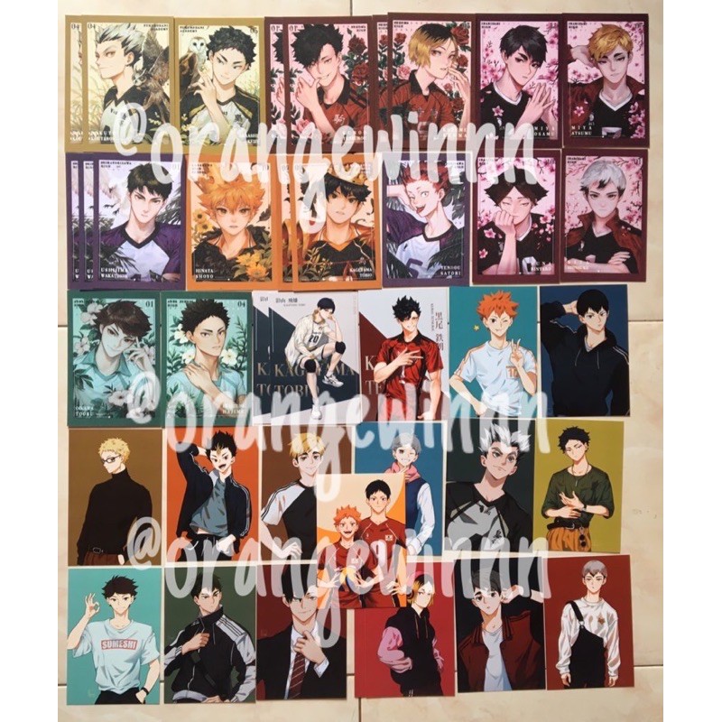 [PELUNASAN] POSTCARD HAIKYUU