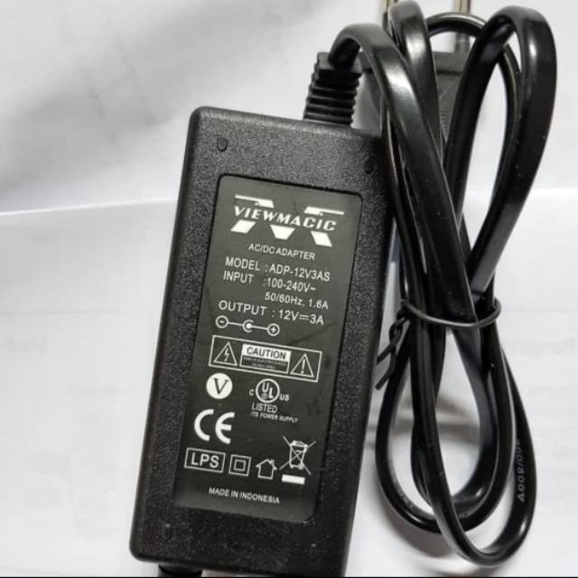 Adaptor 12v 3a