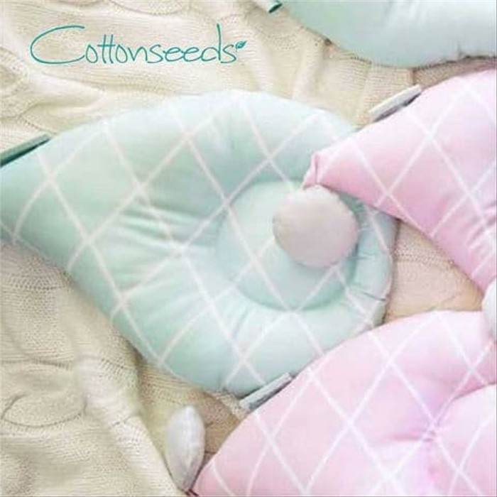 Cottonseeds Baby Head Pillow - Bantal Peyang Bayi Cotton Seeds