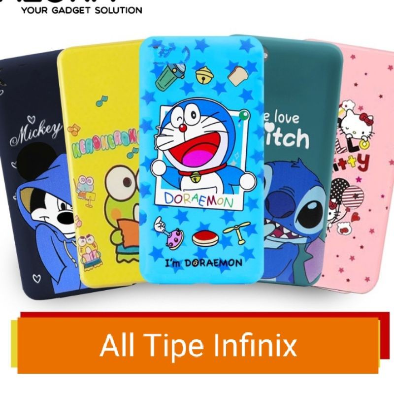 Sofcase Karakter Unik Tipe Hp Infinix Smart 5 Case Karakter