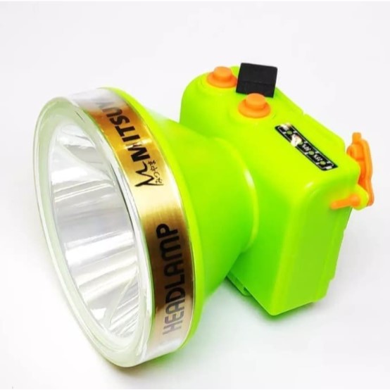 Senter Kepala Selam Mitsuyama MS-216P Putih Diving Super Terang 80 Watt