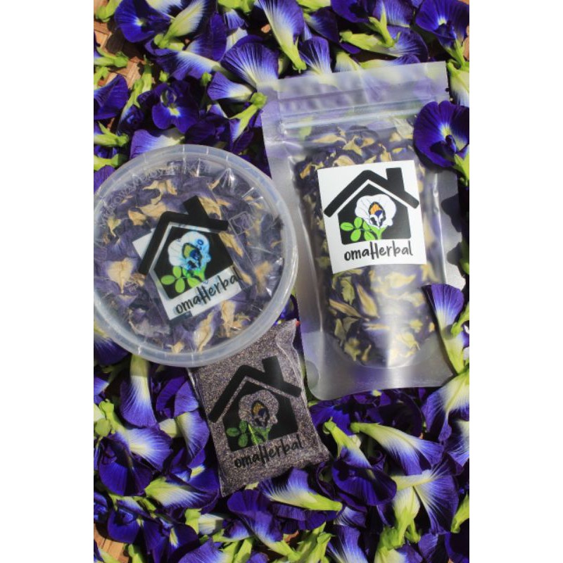 

OMAHERBAL - BUNGA TELANG KERING KWALITAS PREMIUM 15 gr