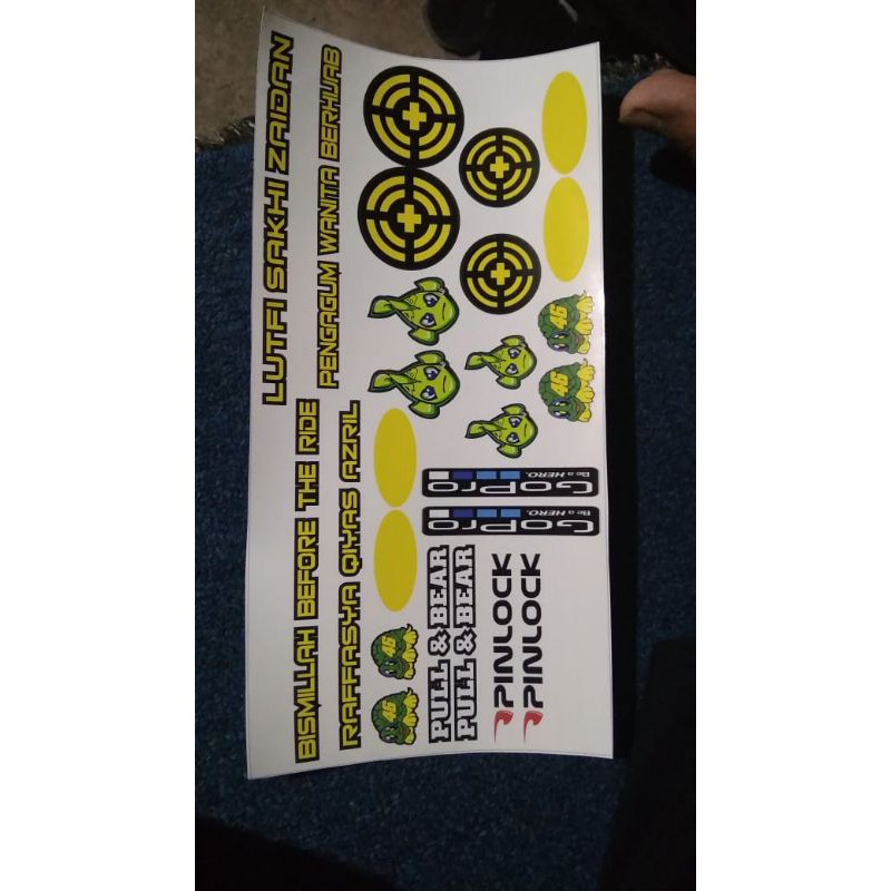 

Stiker Helm KYT MURAH