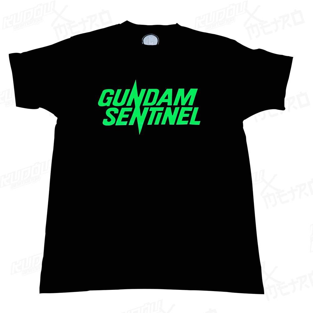 Kaos Gundam Robots Green Neon Premium