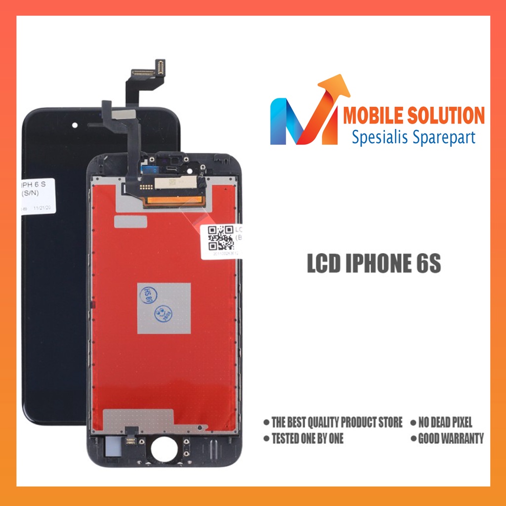 GROSIR LCD TOUCHSCREEN FULLSET IP 6S SUPER 100% GARANSI 1 BULAN + PACKING BUBBLE