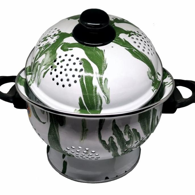 Sangku / Bakul Nasi / Tempat Nasi Enamel 22Cm Gg