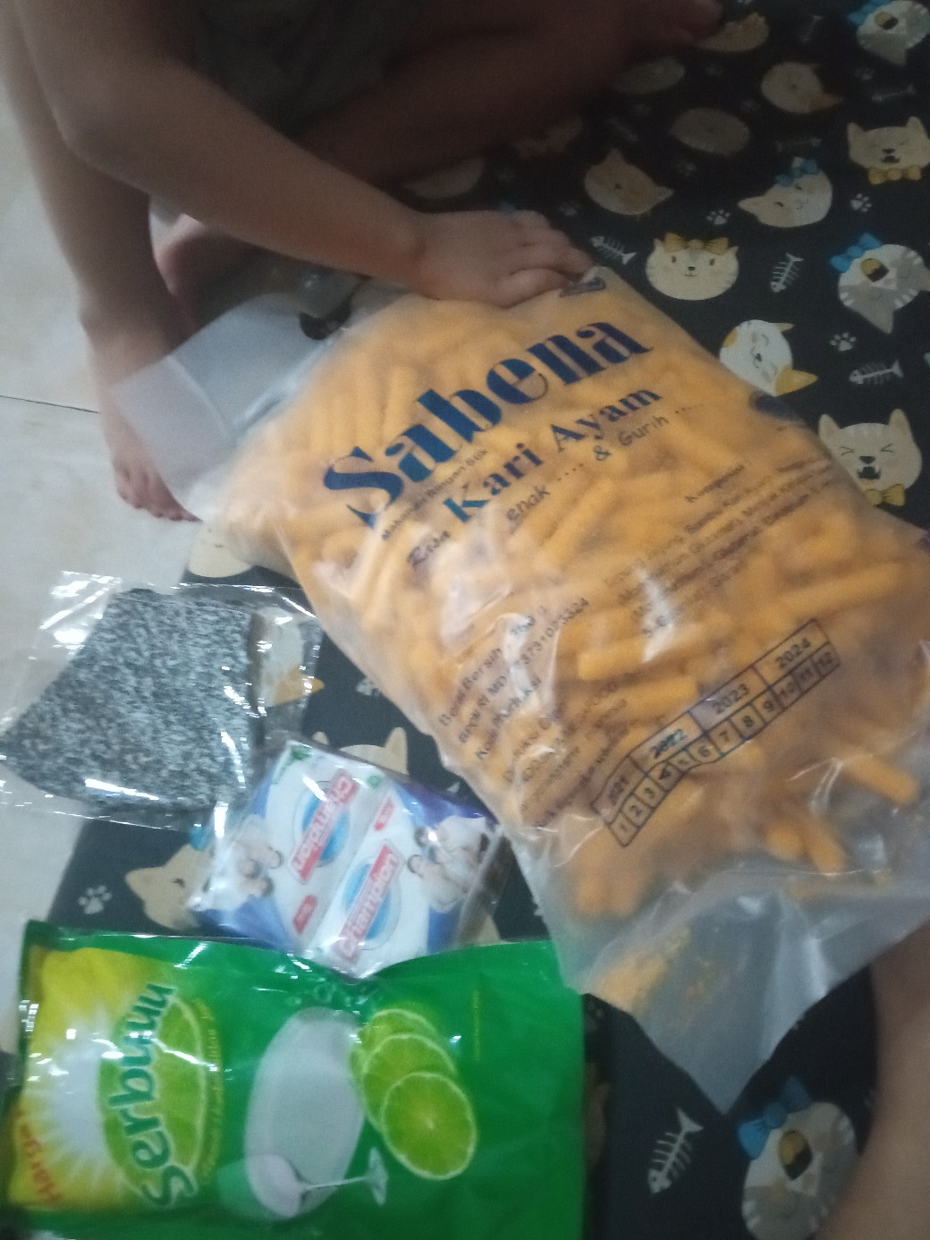 Masker Kain 2ply Motif Cowok