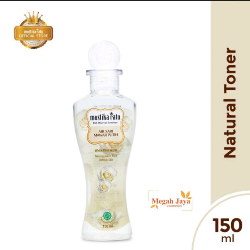 MUSTIKA RATU AIR SARI MAWAR PUTIH 150 ML @MJ