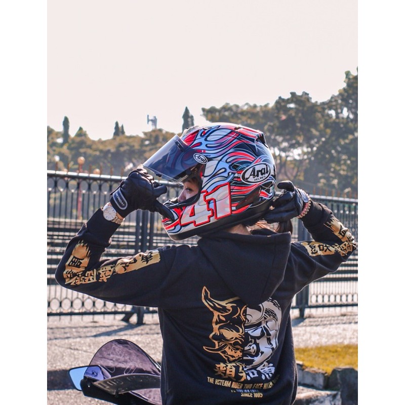 Hoodie Sunmori Hsteam Two Face Devil Huricen Gold