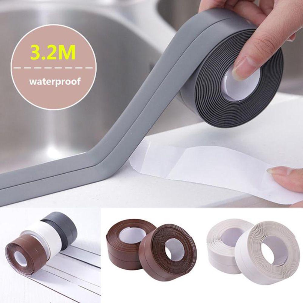 Populer Sealant Tape Strip Stiker Celah Kompor Wastafel Waterproof