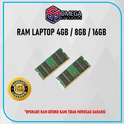 RAM / SSD LAPTOP UNTUK UPGRADE