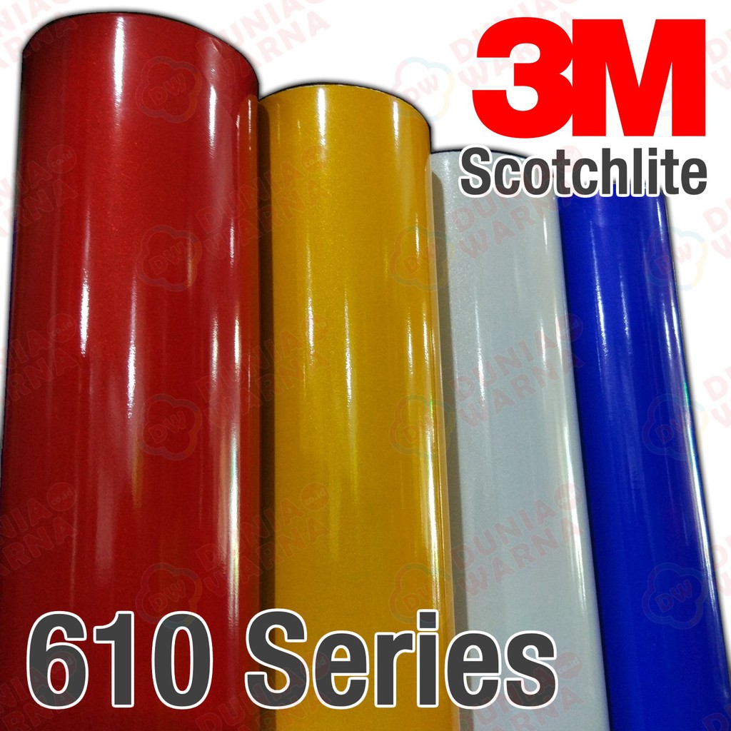 Stiker 3m 610 Scotchlite Reflective Sticker Mata Kucing 60 Cm Meteran Original Bahan Cutting Murah Shopee Indonesia