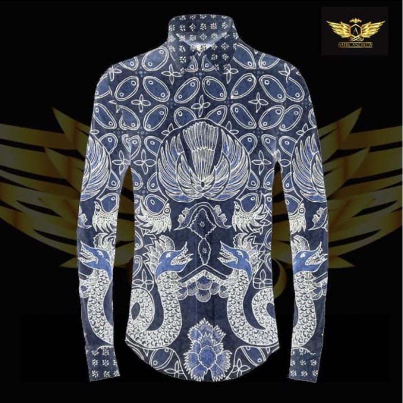 Kain Kemeja Batik Tulis Pria Wanita Lengan Pendek Panjang 1
