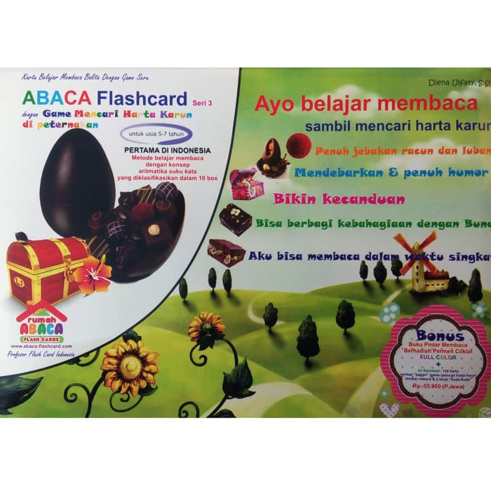

Unik ABACA Flash Card seri 3 Murah