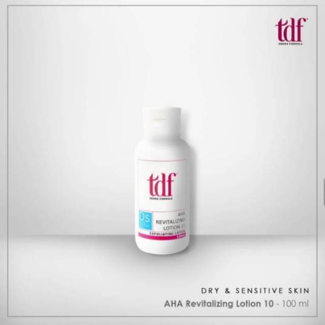 TDF derma formula AHA revitalizing lotion 10