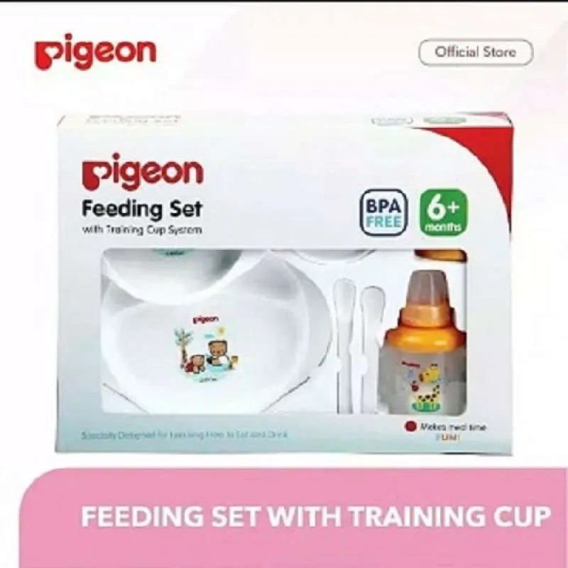 Feeding set pigeon besar Feeding Set With Training Cup System 6+ Month