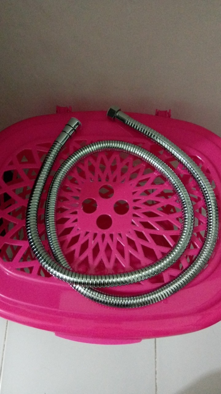 Selang Fleksibel Shower Jumbo Full Stainless 1,5m