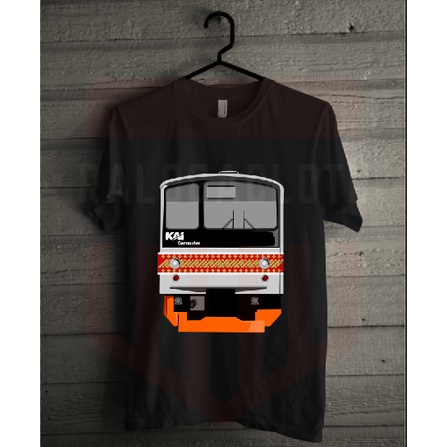 Kaos KRL Commuter Line JR 205 Batik