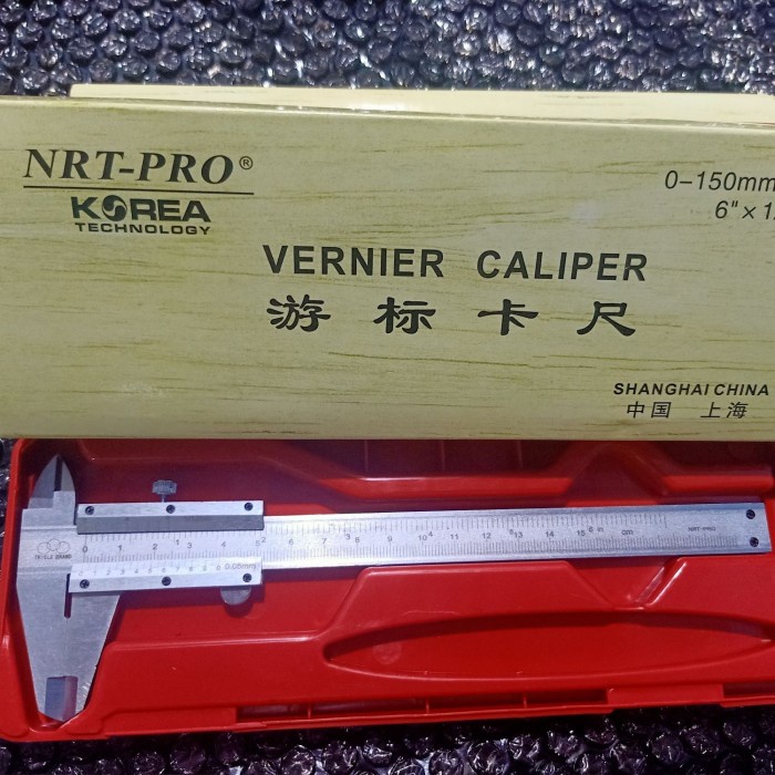 

Caliper Besi 6" - Sigmat 0-150Mm - Jangka Sorong Stainless Berkualitas