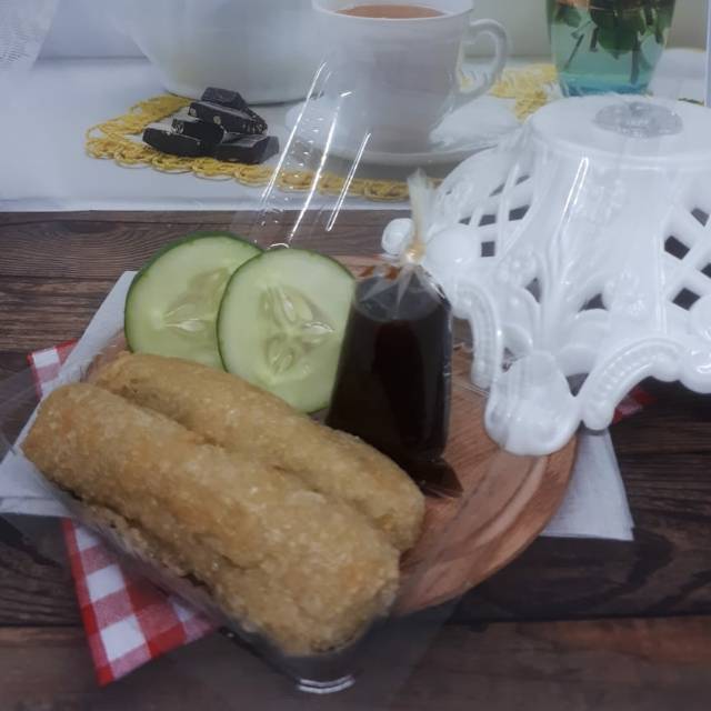 

Pempek ikan teri home made