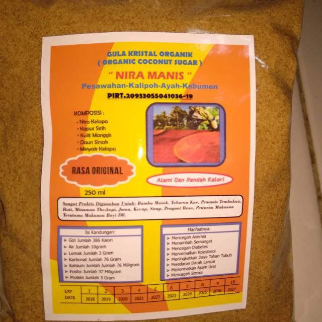 

Gula kristal organik