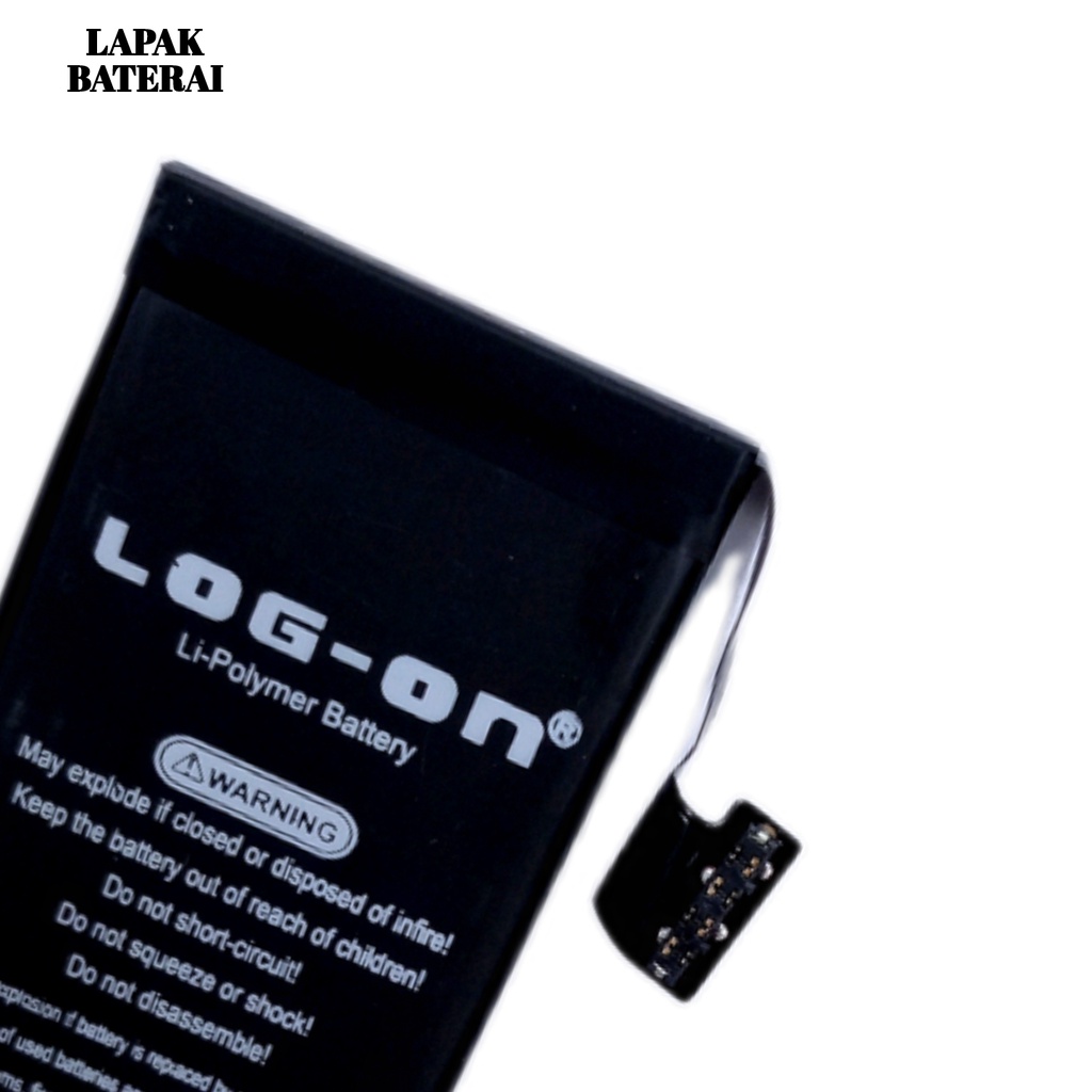 LOG - ON Baterai Iphone 5 / Iphone 5G Double IC Protection Battery Batre