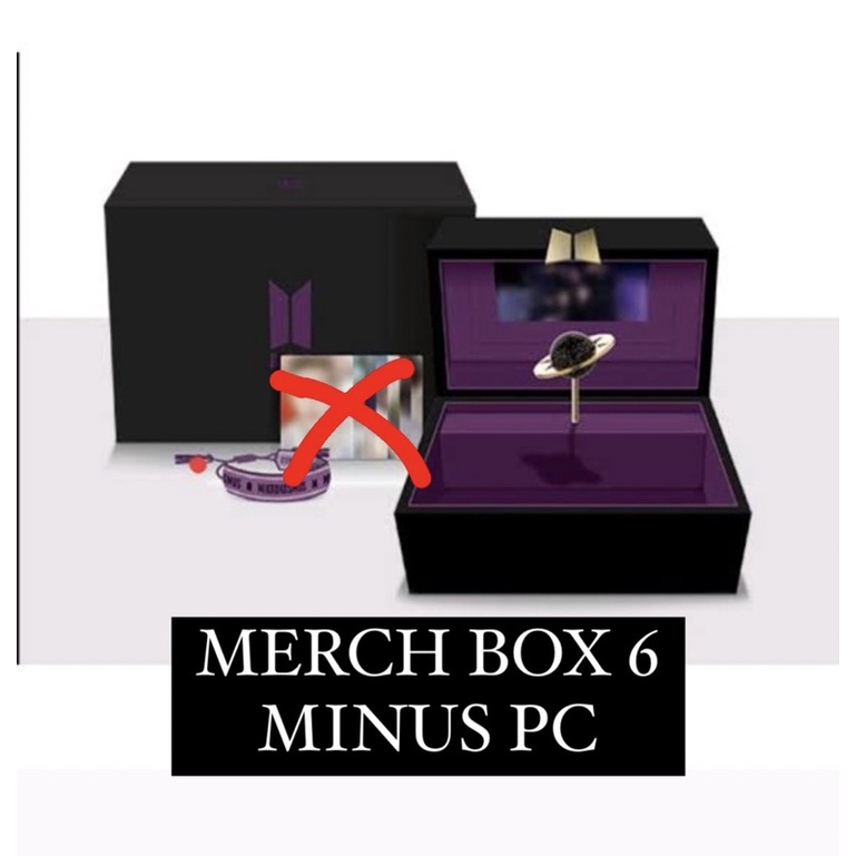 (READY STOCK) BTS MERCH BOX 6 MINUS PC + PC GROUP PTD