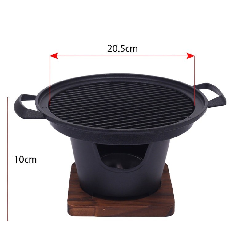 Alat Panggang Arang BBQ Japanese Grill Stove - H01 - Black