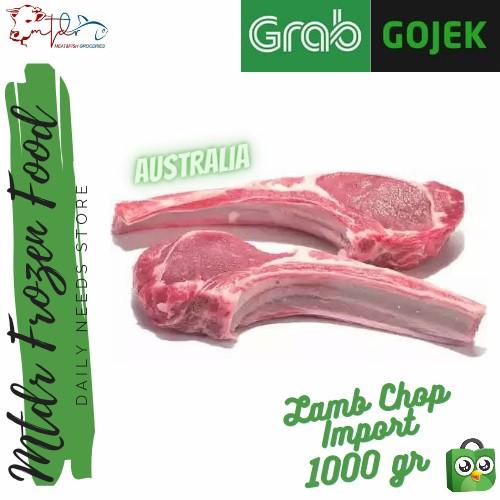 

Meat | Australian Lamb Chop - Daging Kambing Muda Import 1 Kg