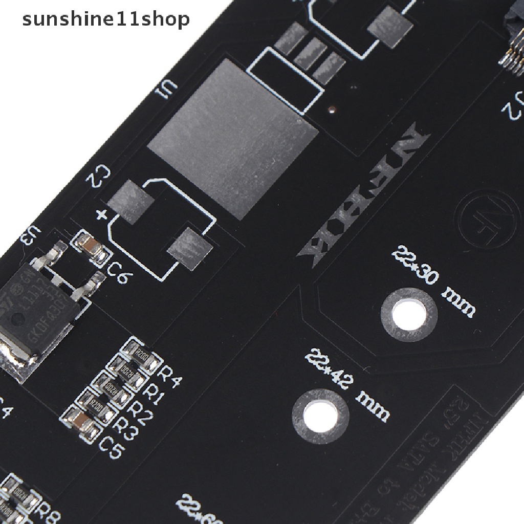 Sho adapter expansion card B + m key m.2 ngff ssd Ke m.2 sata 3 raiser m.2 Ke sata