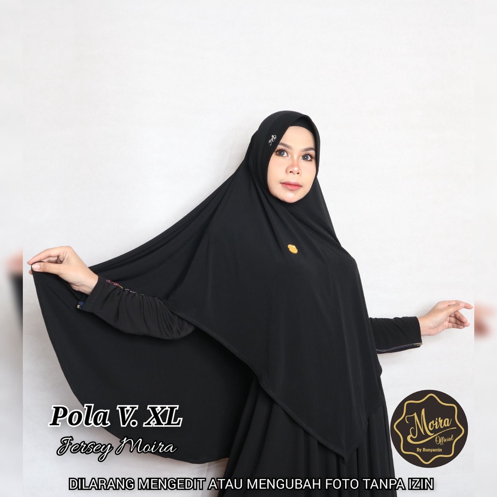 NEW  JILBAB JERSEY. MOIRA  POLA V (XL) I HIJAB DOI ORI