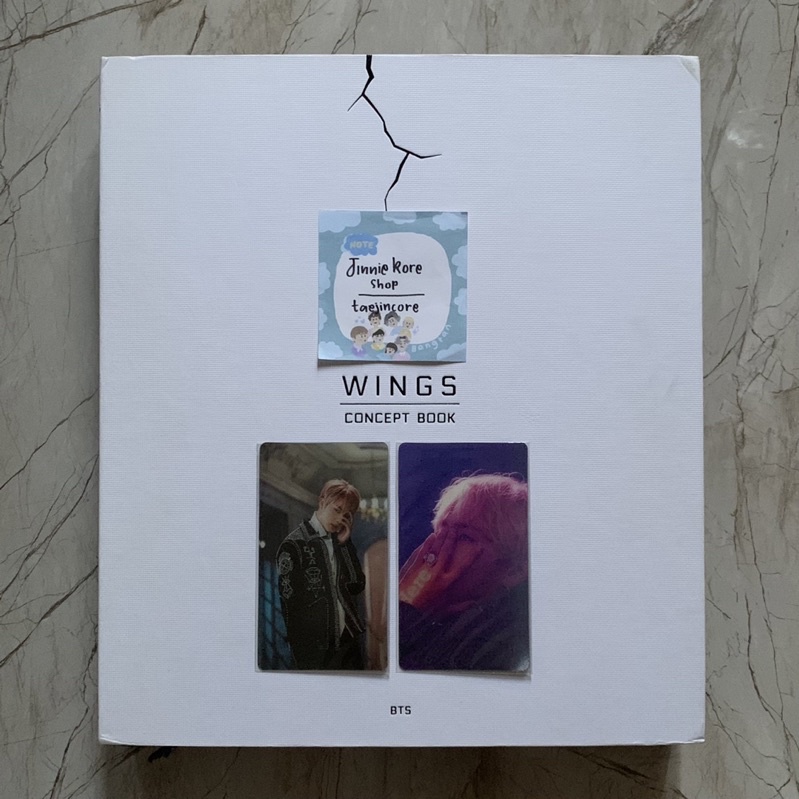 BTS WINGS CONCEPT BOOK FULLSET LENTICULAR PHOTOCARD JIN V OFFICIAL RARE LIMITED MERCH WCB LENTI PC K
