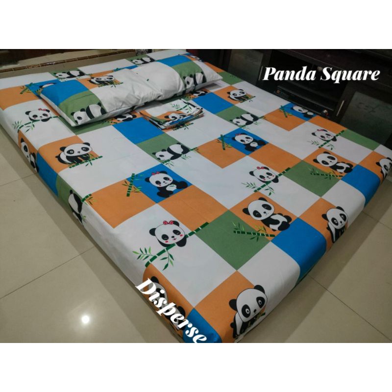 Sprei Panda Square