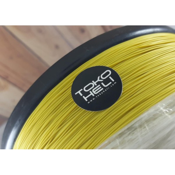 

Sale 30 AWG Silicone Wire Cable 1 Cm Yellow - Kabel Kuning HELI shopee