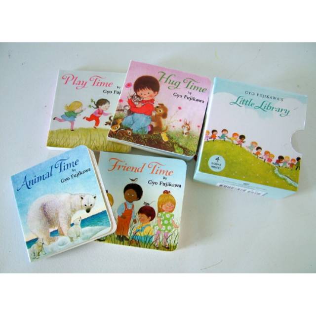 Gyo Fujikawa’s Little Library - 4 Mini Board Books